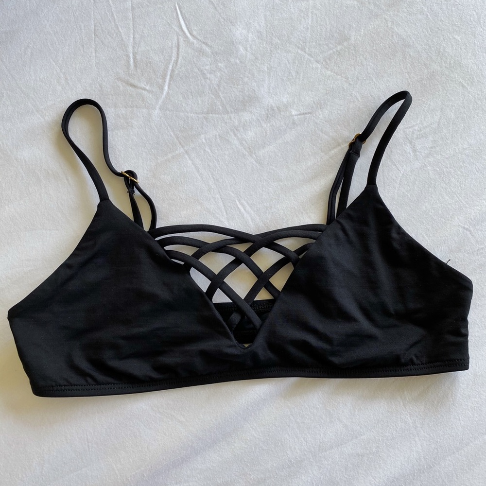 Black L*space bikini top